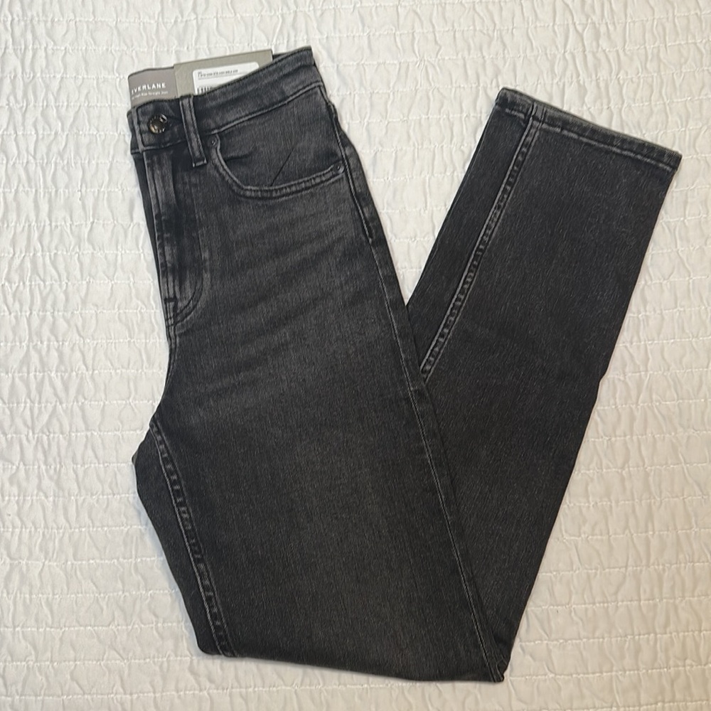 Everlane High Rise Straight Jean